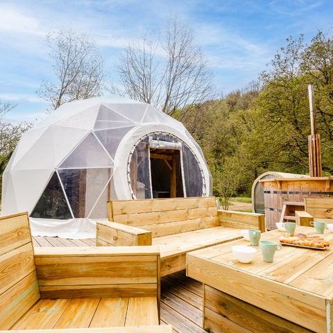 SISTEMAZION ATIPICHE 5 persone - Cupola vista fiume