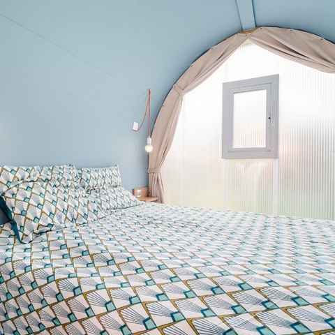 BUNGALOW DE LONA 4 personas - Coco Sweet 17 m2 - 2 habitaciones con terraza cubierta / sin sanitarios