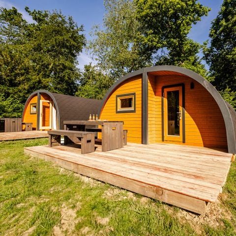 HÉBERGEMENT INSOLITE 4 personnes - Pod double - 30m² - 2 chambres 4pers