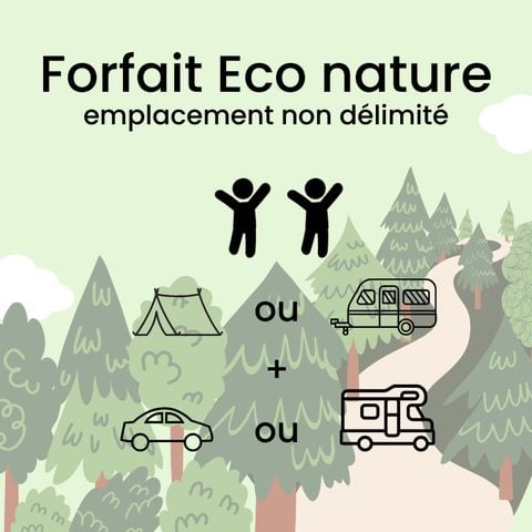 Kampeerplaats - Onbeperkte natuur zonder elektriciteit
