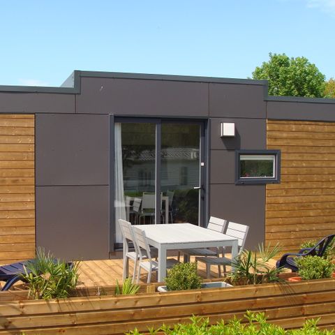 Mobilheim 4 personen - PREMIUM 2 Schlafzimmer