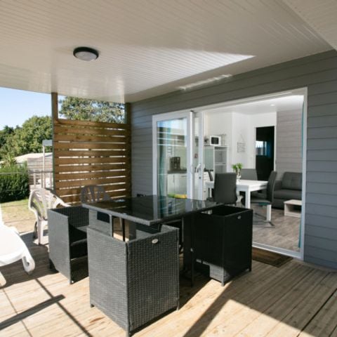 Stacaravan 4 personen - Premium - 2 slaapkamers - 2 badkamers - SPA