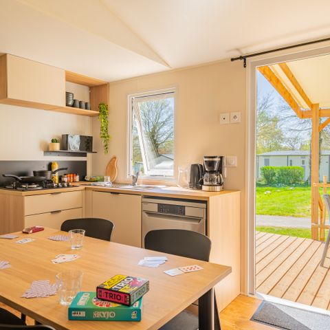 Mobilheim 4 Personen - Mobilheim Select TV LV Wifi Plancha - 2 Zimmer - 4 pers.