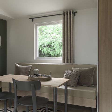 Stacaravan 4 personen - Stacaravan Select TV LV Wifi Plancha - 2 slaapkamers - 4 pers.