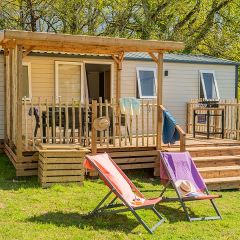 Mobilheim 4 Personen - Mobilheim Select TV LV Wifi Plancha - 2 Zimmer - 4 pers.