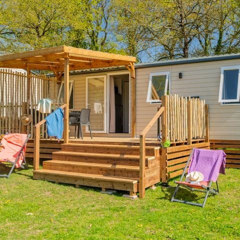 Mobilheim 6 Personen - Mobilheim Select TV LV Wifi Plancha - 3 Schlafzimmer - 6 pers.