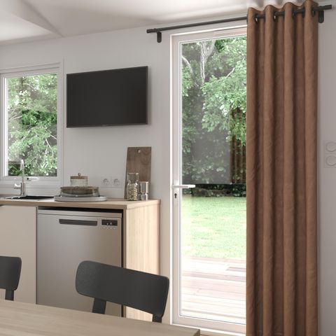 Stacaravan 6 personen - Stacaravan Select TV LV Wifi Plancha - 3 slaapkamers - 6 pers.