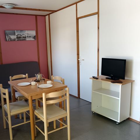 Chalet 4 personen - Standard 35m² - 2 Schlafzimmer + nicht überdachte Terrasse