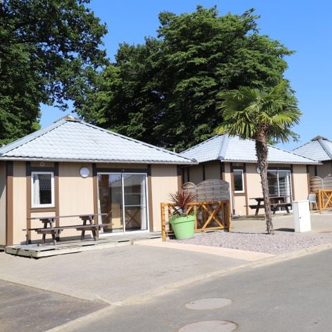 Chalet 4 personen - Standaard 35m² - 2 kamers + onoverdekt terras