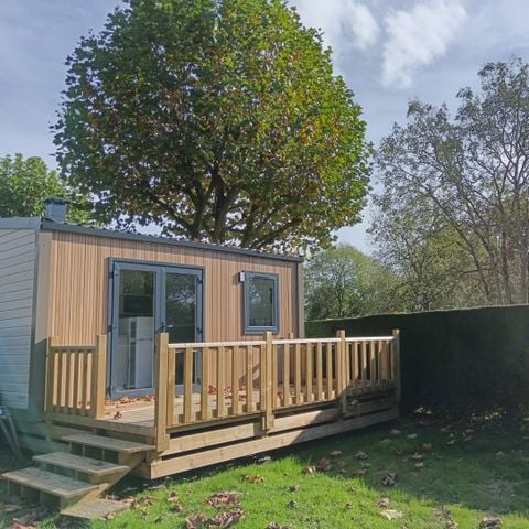 Stacaravan 2 personen - Comfort stacaravan 17.8m² - 1 kamer + terras