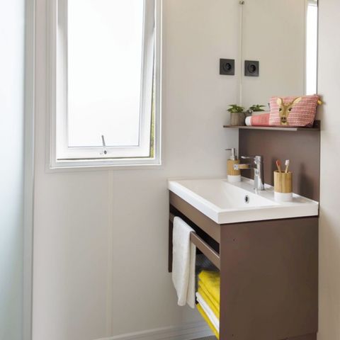Mobile home 2 persons - Comfort mobile home 17.8m² - 1 bedroom + terrace