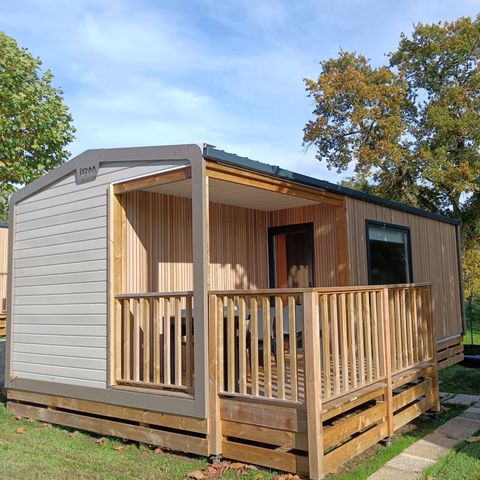 MOBILHOME 4 personas - Confort 24,2 m² - 2 habitaciones - Terraza integrada - Cerca de parque infantil