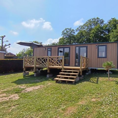 MOBILHOME 6 personas - Premium 40m² - 3 dormitorios - 2 baños + Spa