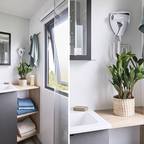 MOBILE HOME 4 people - Mobile Home Premium 32m² - (2 bedrooms 2 bathrooms) + covered terrace