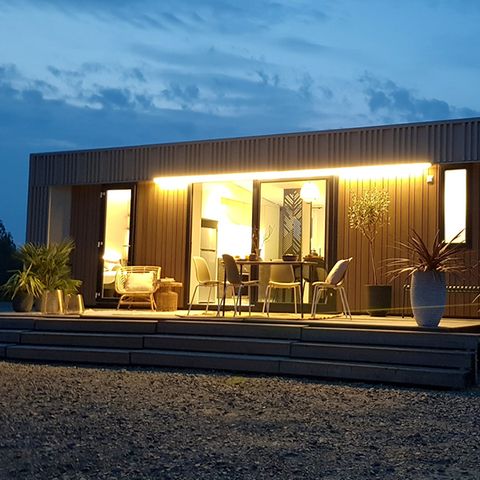 CASA MOBILE 6 persone - NUOVO// Villa de la Rance Prestige 40m² - 3 camere - 2 bagni - Piscina - Terrazza coperta