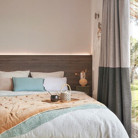 Stacaravan 2 personen - NIEUW// Villa de la Rance Prestige 20m² - 1 slaapkamer - SPA - Overdekt terras