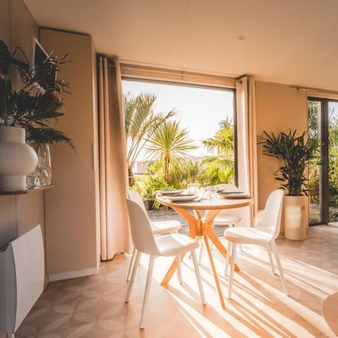 Mobile home 5 persons - Accommodation Garden side 2 bedrooms