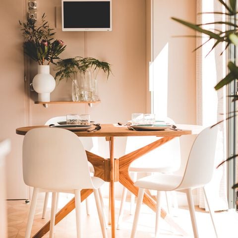 Mobilheim 5 Personen - Unterkunft Coté jardin 2 Zimmer