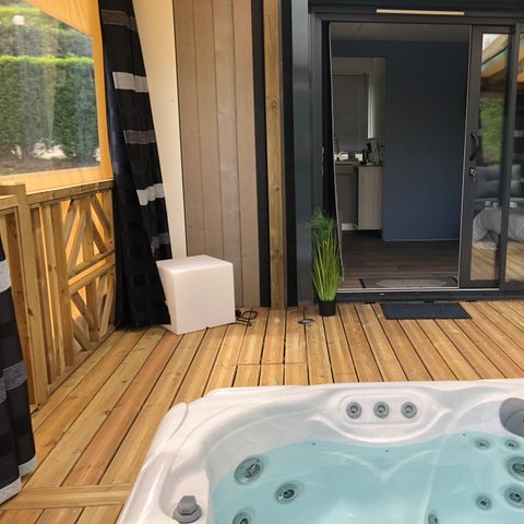 Mobilhome 2 personas - OTELLO LUXE - 1 dormitorio - Jacuzzi Privado 2 Personas