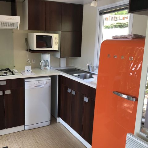 Mobilhome 4 personas - L'Authentique - 2 habitaciones (alojamiento atípico SIN TV)