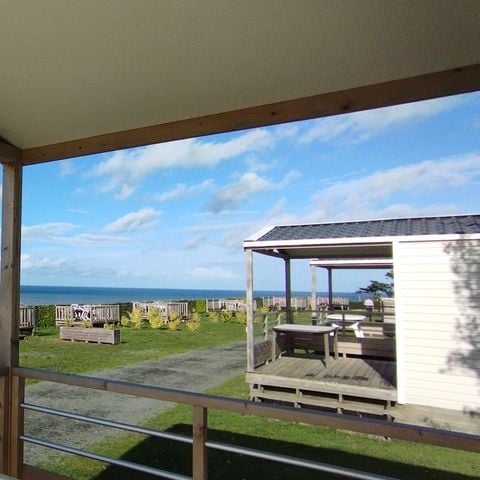 MOBILHOME 4 personnes - Catamaran 25m² Terrasse semi-couverte