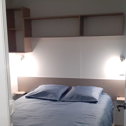 Mobilheim 4 personen - Katamaran 25m² Halbüberdachte Terrasse