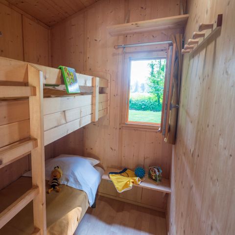 CHALET 4 personas - CONFORT DE LA CABINA ECOLÓGICA