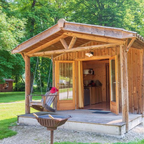 CHALET 4 personas - CONFORT DE LA CABINA ECOLÓGICA