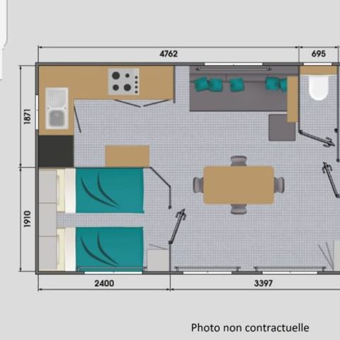 MOBILE HOME 4 people - Savanah