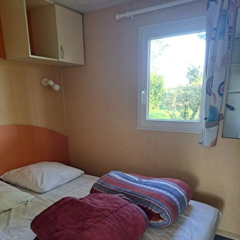 Mobilheim 5 Personen - STANDARD 2 Schlafzimmer /Terrasse