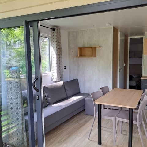Mobilheim 4 Personen -  CONFORT MEERBLICK 2 Schlafzimmer/ Terrasse