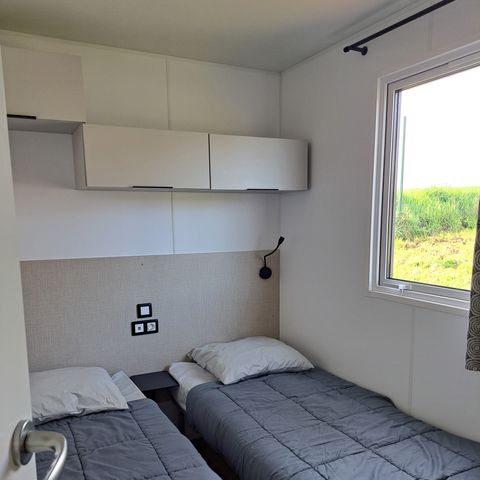 Mobilheim 4 Personen -  CONFORT MEERBLICK 2 Schlafzimmer/ Terrasse