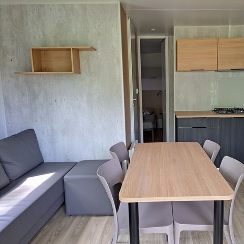 Mobilheim 4 Personen -  CONFORT MEERBLICK 2 Schlafzimmer/ Terrasse