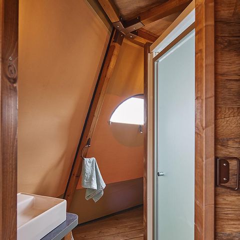 Tienda de campaña 4 personas - TIPI CASA 2 dormitorios /Con ducha y WC