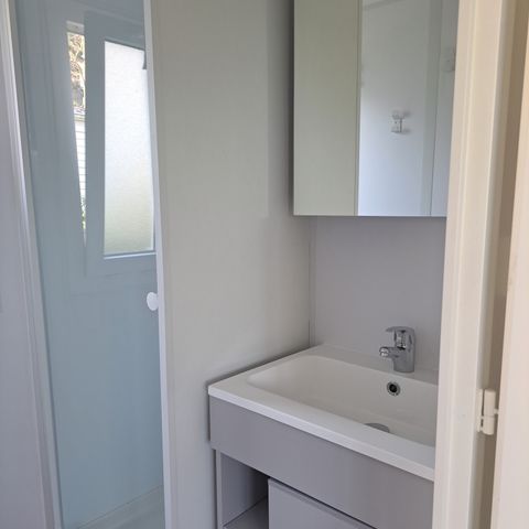 Stacaravan 4 personen -  COMFORT 1 slaapkamer 2-4 PERS/ Terras