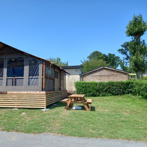 Safaritent 5 personen - Sanitaire hut