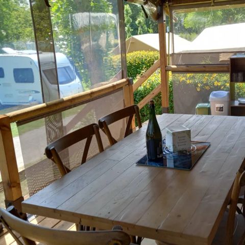 Safaritent 5 personen - Sanitaire hut