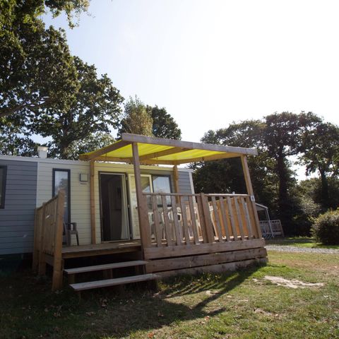 Mobilheim 4 Personen - COSY Family 2Zimmer (Sommer: Anreise Mittwoch)