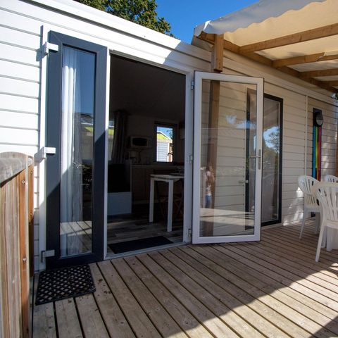 Stacaravan 6 personen - COSY Tribe 3-slaapkamer (zomer : zondag aankomst)