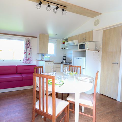 Stacaravan 4 personen - Comfort 2 slaapkamers