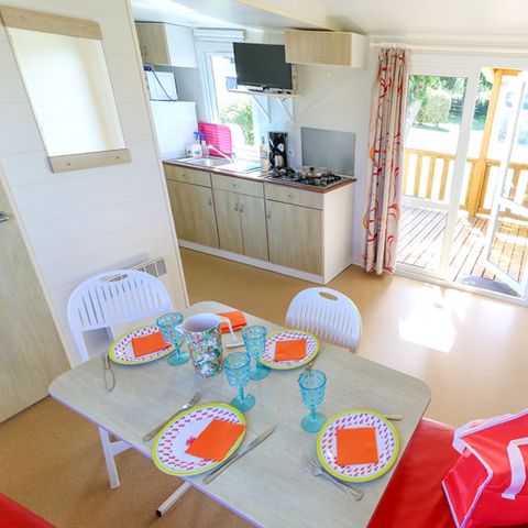 MOBILHOME 5 personas - Superior 2 habitaciones