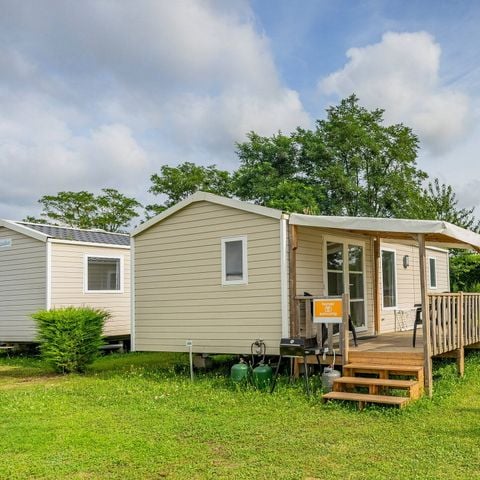 MOBILHOME 4 personnes - Comfort | 2 Ch. | 4 Pers. | Terrasse surélevée | Clim.