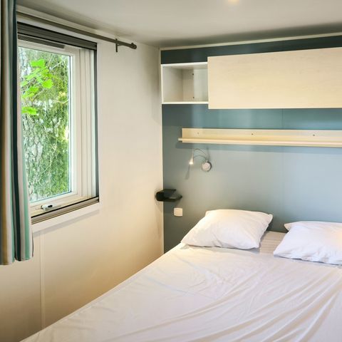 Mobile home 4 persons - Standard 32m² - 2 bedrooms + 12m² covered terrace
