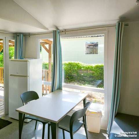 Stacaravan 4 personen - Standaard 32m² - 2 kamers + 12m² overdekt terras