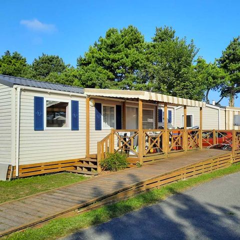 Stacaravan 4 personen - 2 slaapkamers XXL ruimte