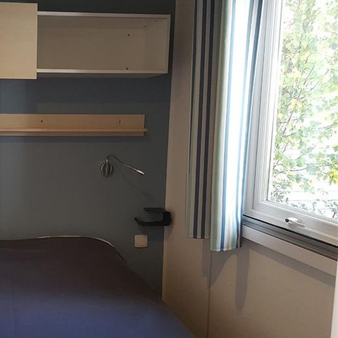 MOBILHOME 2 personas - CAHITA 17m² - 1 dormitorio + terraza cubierta