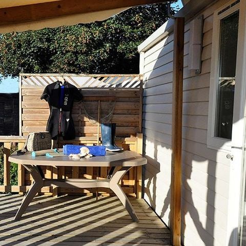 MOBILE HOME 4 people - ALOHA 25m² - 2 bedrooms + covered terrace
