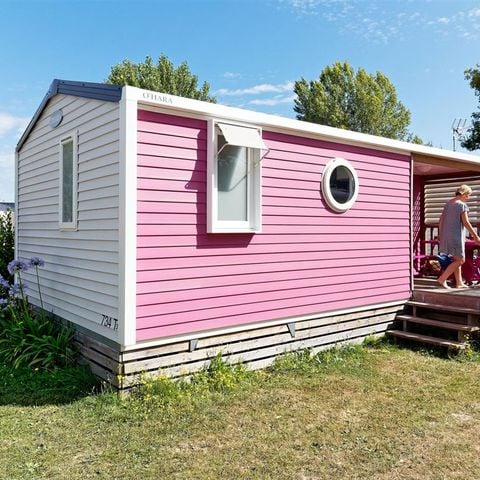 BUNGALOW 4 personnes - SAMOA 29m² - 2 chambres - Terrasse semi couverte