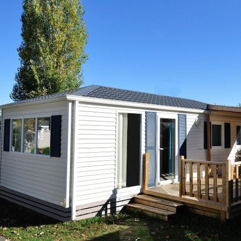 MOBILHOME 4 personnes - MALDIVES 34 m² - 2 chambres - Terrasse couverte