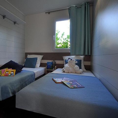 BUNGALOW 4 personnes - MALDIVES 34 m² - 2 chambres - Terrasse couverte